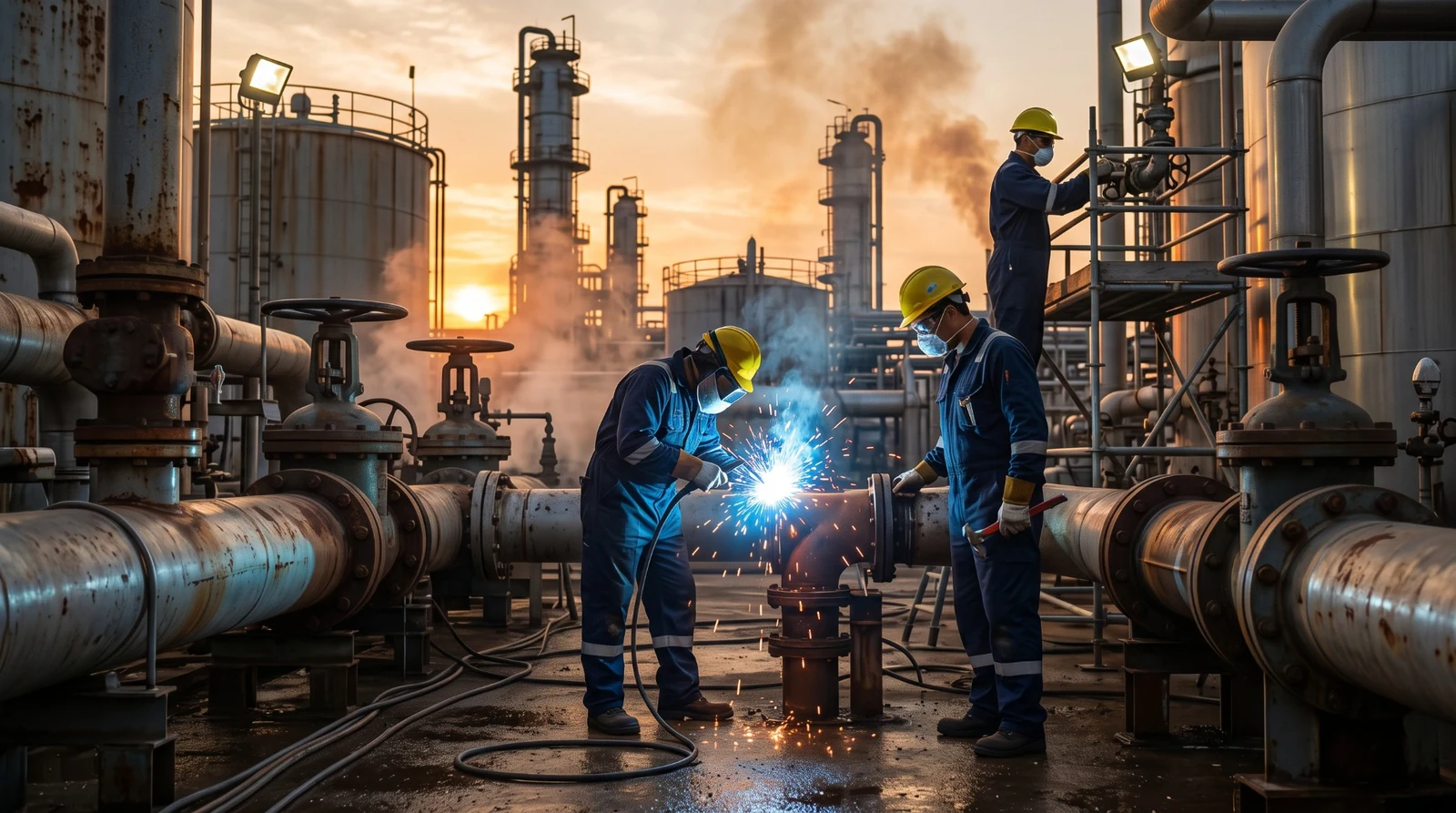 Imagen ilustrativa de mantenimiento industrial